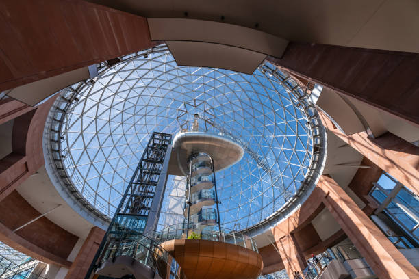 Belfast, UK. 12 August 2022. The Dome above a shopping centre in Belfast
