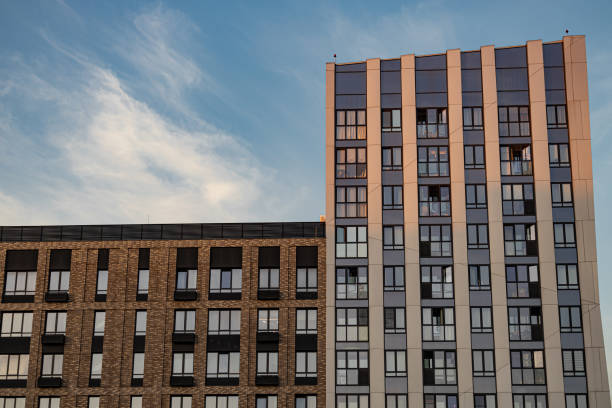 istock Moscow, Russia - August 12, 2022: modern residential complex 1417945844