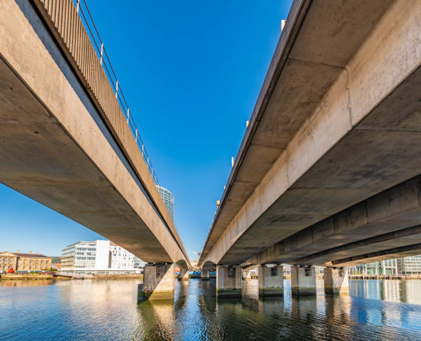istock Road bridge over the River Lagan in Belfast 1417946300