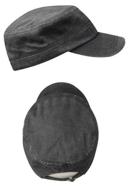 istock sports cap isolated on a white background .black cap 1417947423