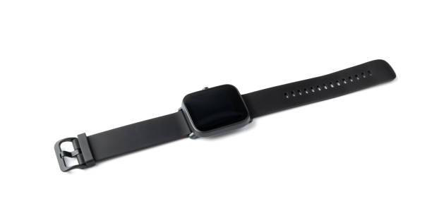 istock Black Fitness Watch 1417954053