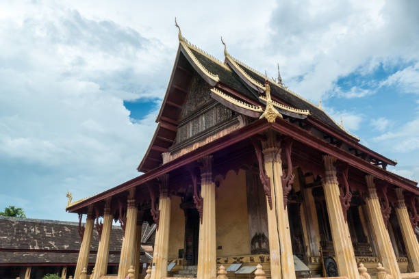 istock Wat Si Saket Temple in Vientiane 1417954575