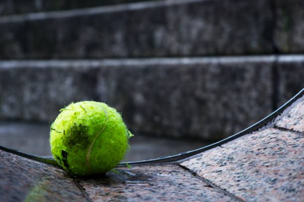 istock Tennis ball 1417968150