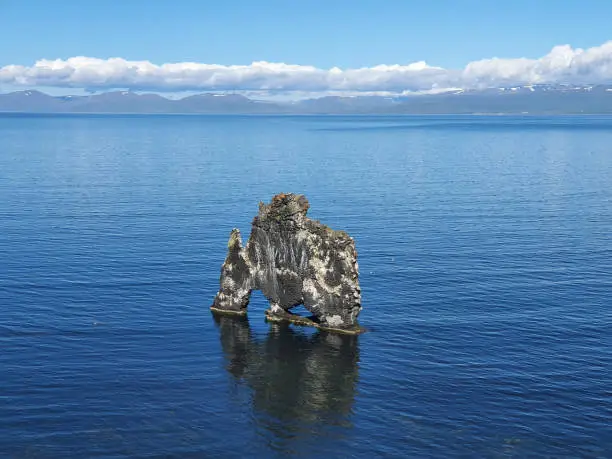 Photo of Seagull island at Iceland