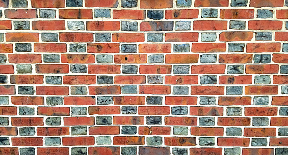 Brick Wall in Philadelphia, Pennsylvania