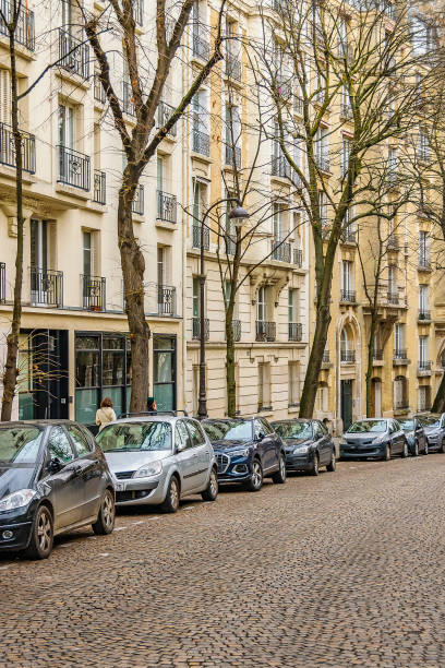 istock Montmartre urban scene, paris 1417979127
