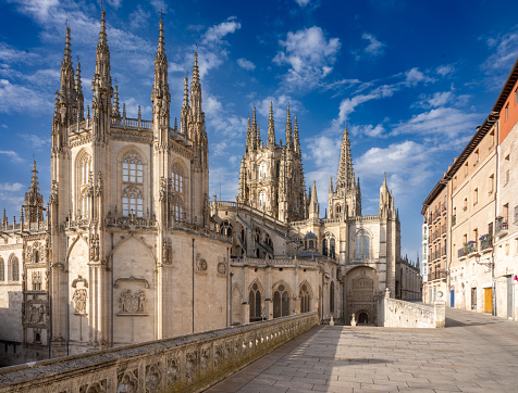 Gothic cathedral in Burgos, Spain.