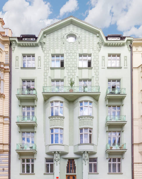 istock Beautiful old house. Prague, Czhech Republic. 1417992639