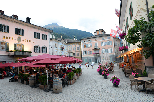 Poschiavo (in German Puschlav) is a municipality in the Bernina Region in the canton of Grisons in Switzerland.
