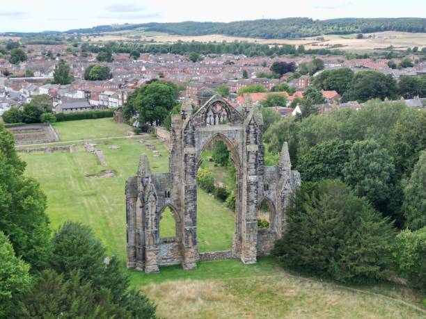 istock Guisborough Priory. Guisborough. ruined Augustinian priory arch 1418003001