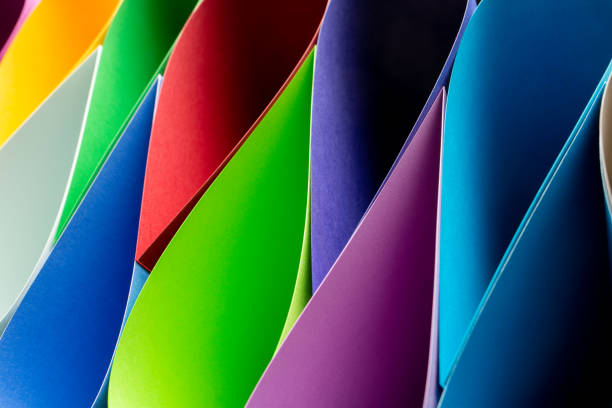 istock Abstract Colors CardStock Paper 1418012841