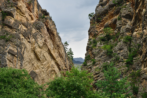 Karadakh Canyon is a fantastic natural landmark of Dagestan. Russia