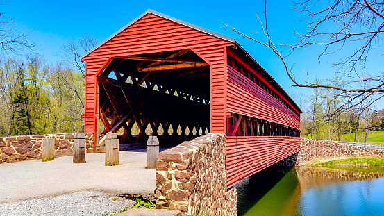Sachs Covered Bridge in Gettysburg, Pennsylvania