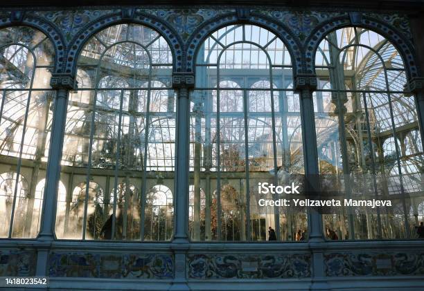 Crystal Palace Stock Photo - Download Image Now - Conservatory - Sun Room, Greenhouse, Arch - Architectural Feature