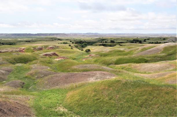 istock Badlands National Park Landscape 1418028743