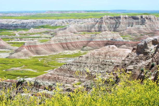 istock Badlands National Park Landscape 1418028783