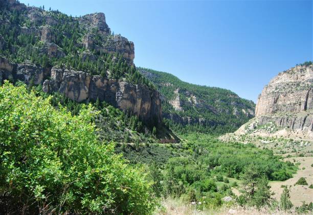 istock Route 16 in Bighorn National Forest 1418028936