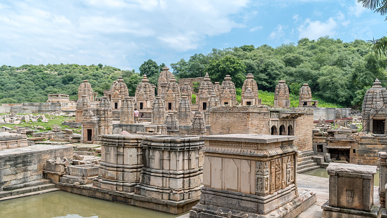 The Bateshwar Hindu temples are a group of nearly 200 sandstone temples in north Gwalior, Morena, Madhya Pradesh, India