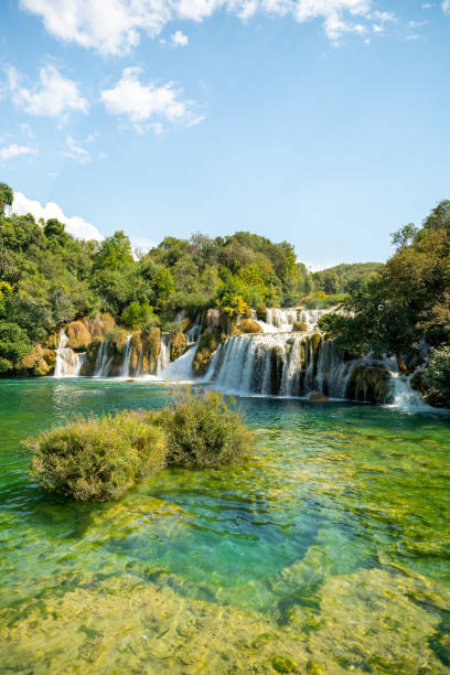istock Waterfalls in krka Hrvatska 1418030338