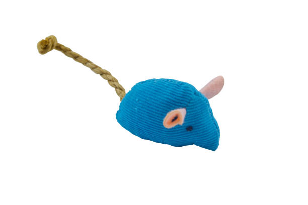 istock Toy mouse for cat isolated on white background 1418033277