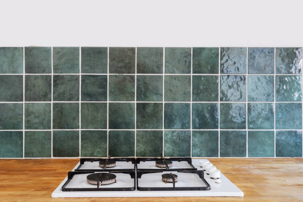 istock metal gas stove in contemporary kitchen interior 1418039151