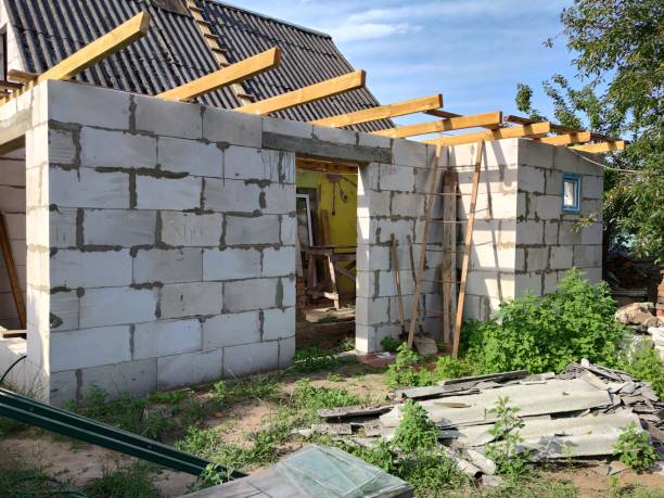 istock Restoration of a private house, construction. 1418042813