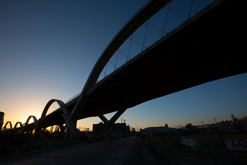 Los Angeles' newest landmark, the 6th Street Viaduct Bridge