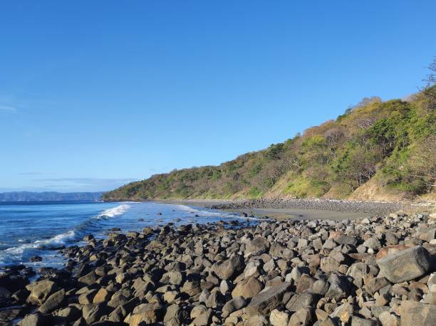 istock Rocky beach found in Guanacaste, Costa Rica 1418053385