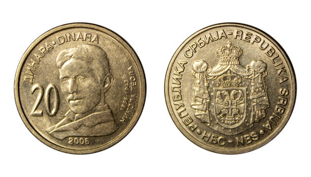 istock Twenty Yugoslav Dinar coin 1418053610