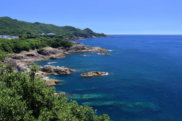 istock Scenery from Unomisaki Observatory,Cape Ashizuri direction,Summer (Tosashimizu City, Kochi Prefecture) 1418055170