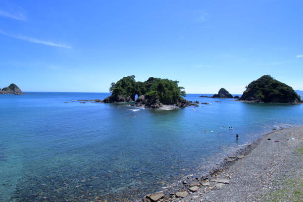 istock Kashinishi Beach,clear blue sea,Summer (Otsuki Town, Kochi Prefecture) 1418055947