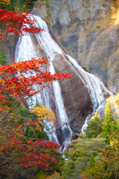 istock Tall waterfalls and Autumn colors 1418059611