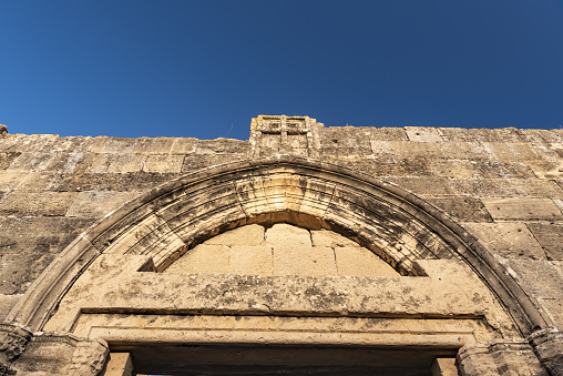 15th century ruins of the unfinished Agios Mamas church. Photo taken at the abandoned village of Agios Sozomenos, near Nicosia, Cyprus. Nikon D750 with Nikon 24-70mm VR ED lens