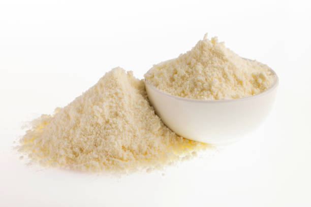 istock Powdered or dehydrated milk in the bowl 1418082984
