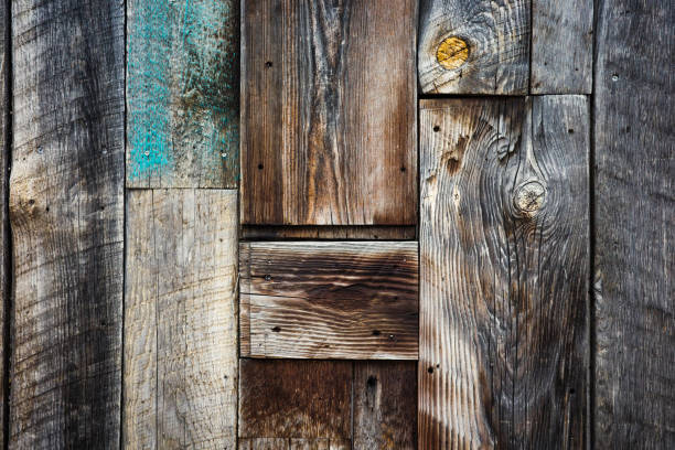 istock Blue vintage wood texture background 1418093753
