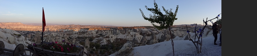 Amazing, panoramic shot from mountain \