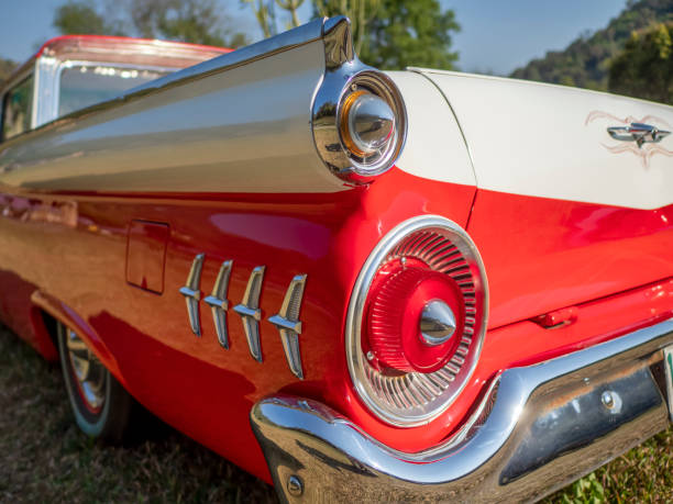 istock Side view of a classic car 1418112416