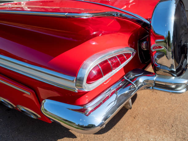 istock Side view of a classic car 1418112417