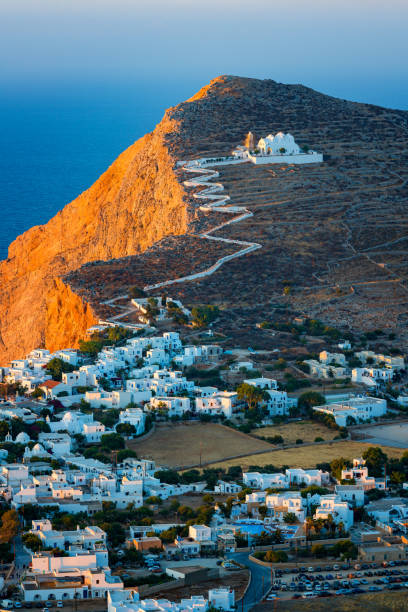 istock Chora, Folegandros island, Greece 1418120451