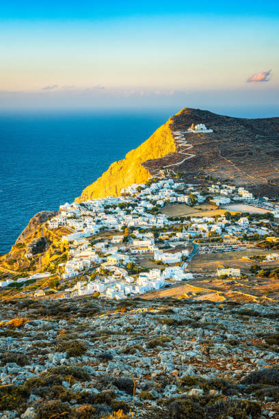 istock Chora, Folegandros island, Greece 1418120457