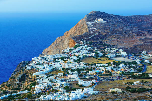 istock Chora, Folegandros island, Greece 1418120612