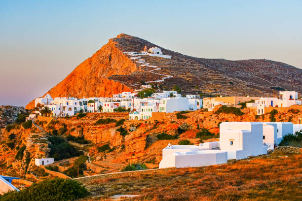 istock Chora, Folegandros island, Greece 1418120673