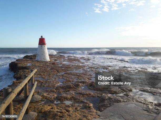 Lighthouse Stock Photo - Download Image Now - Architecture, Beauty In Nature, Breaking Wave