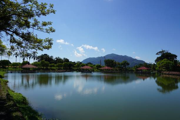 istock Lakeview park in Serian, Serawak 1418131333