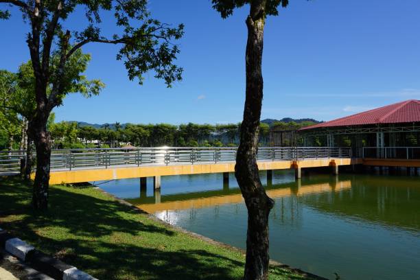 istock Lakeview park in Serian, Serawak 1418131342