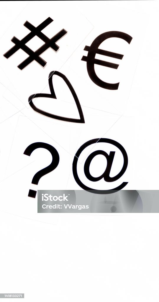 vertical abstract symbols pattern Abstract Stock Photo