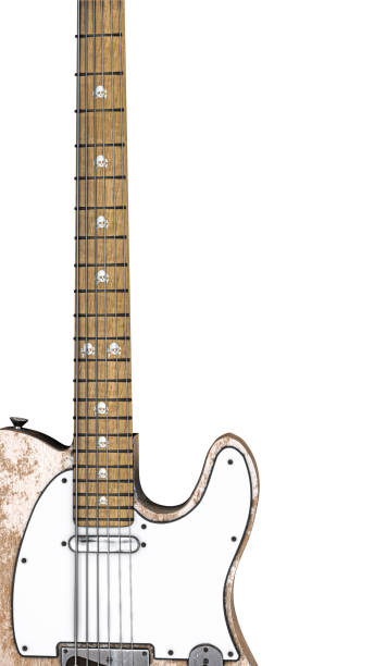 istock electric guitar isolated on white background 1418137010