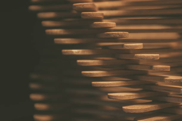 Handmade decorations from ice cream sticks