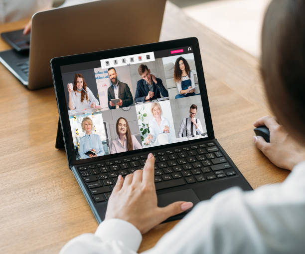 istock web chat coworkers network business digital office 1418140887