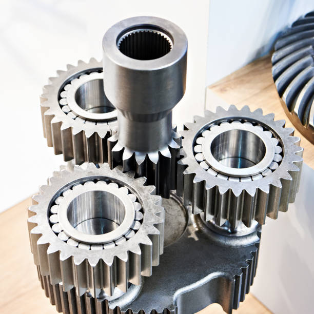 istock Epicyclic gearing metal gears 1418140961